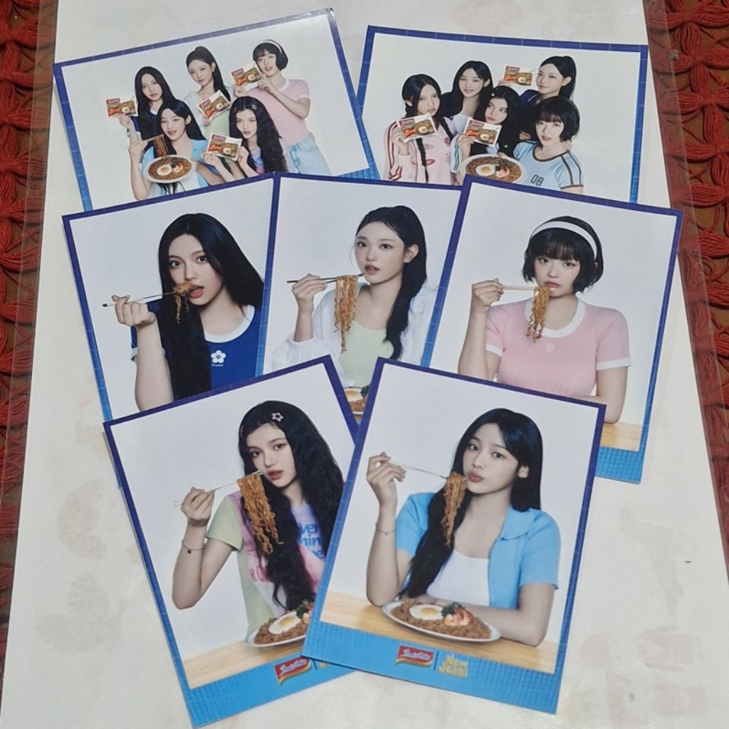 POSTCARD NEW JEANS × INDOMIE