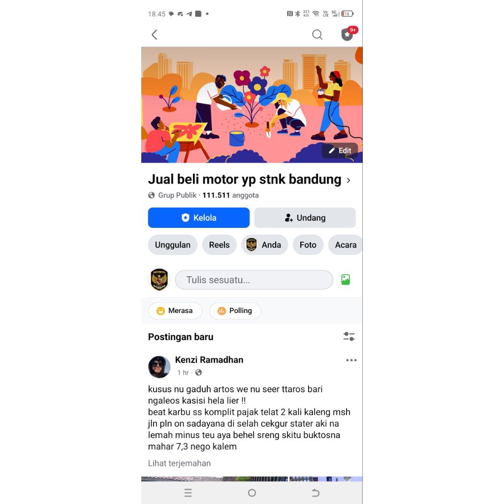 Grup FB / Facebook 111k Followers