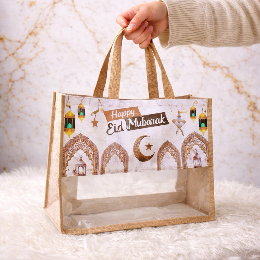 Tas Parcel Lebaran size JUMBO mix Mika 38x17x28 Tas Hampers Parsel Idul Fitri