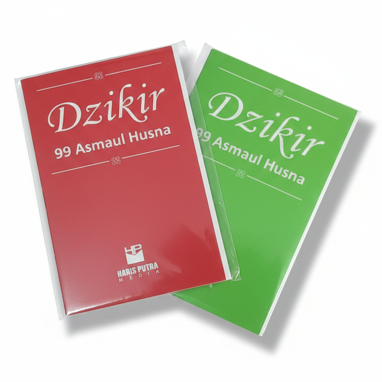 Buku Saku Dzikir 99 Asmaul Husna Bisa Dilipat Prakti
