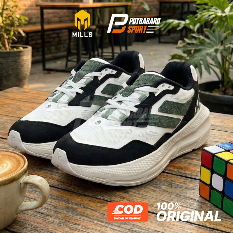 Sepatu Sneakers Mills Revolt Zenith Alpha Original