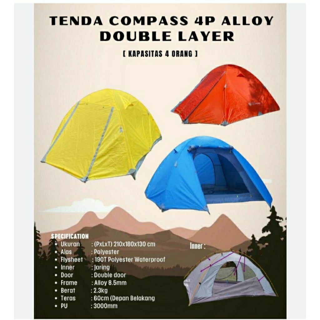 Tenda Compass Alloy 4P