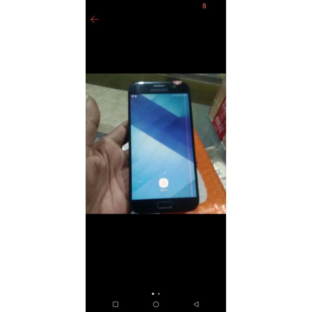 LCD Samsung Galaxy A5 2017 Ori Copotan Seperti Difoto