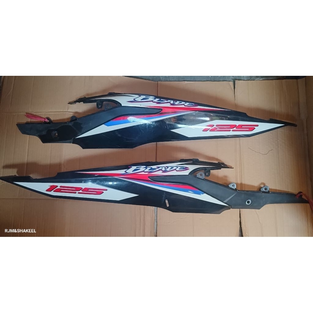 Cover body Belakang set bodi Honda Blade Honda New Blade 125 FI K47 Original second