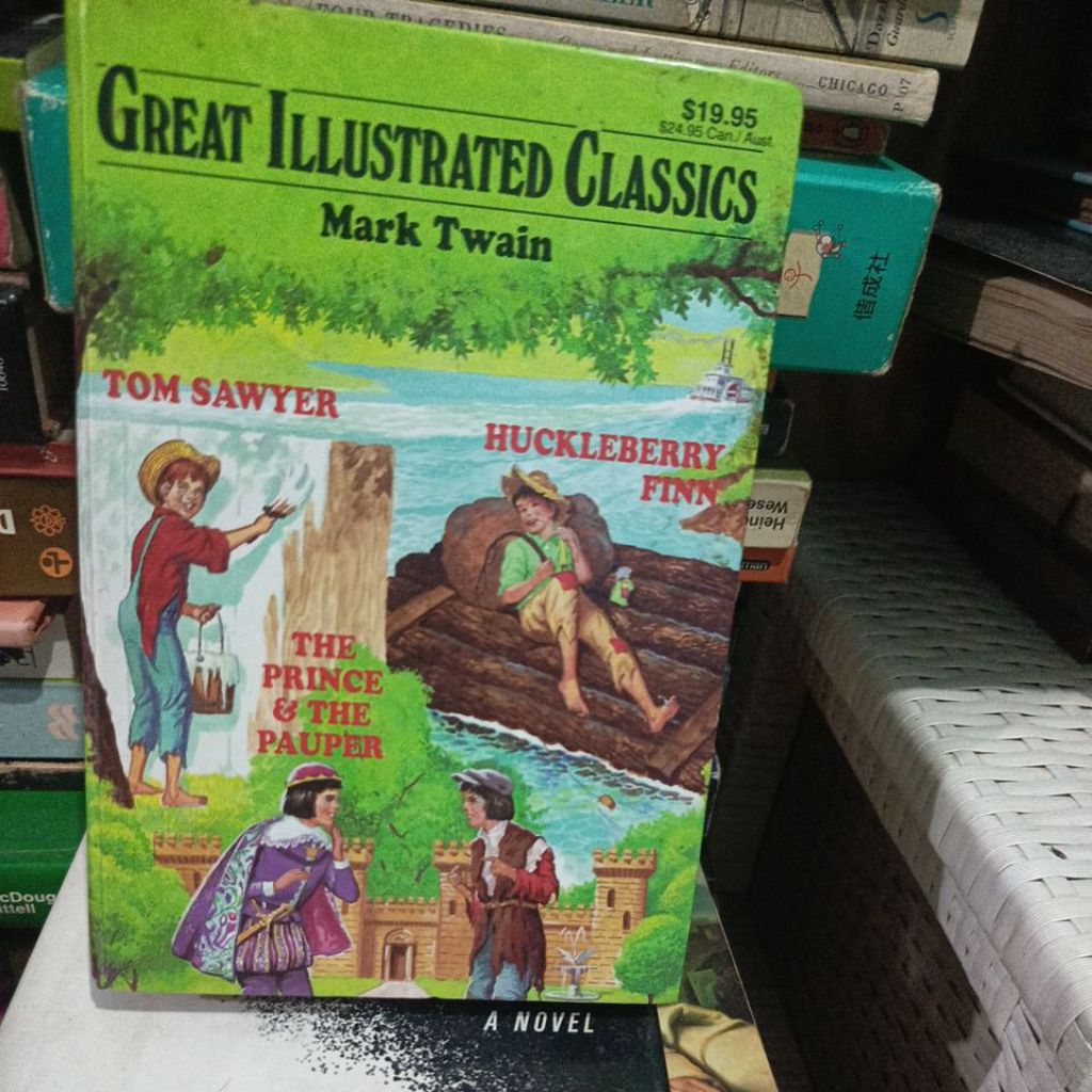 GREAT ILLUSTRATED CLASSICS MARK TWAIN - TOM SAWYER