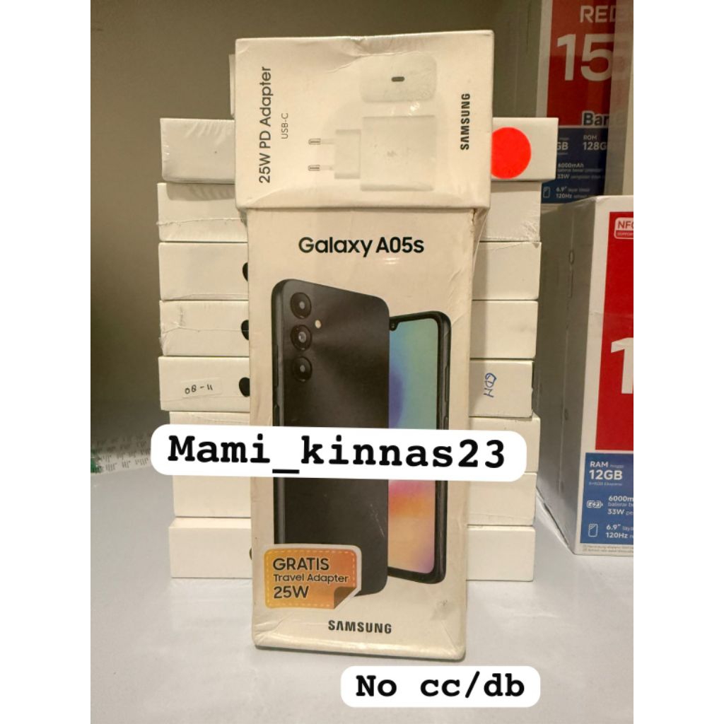 Samsung galaxy A05S 6/128 garansi resmi new