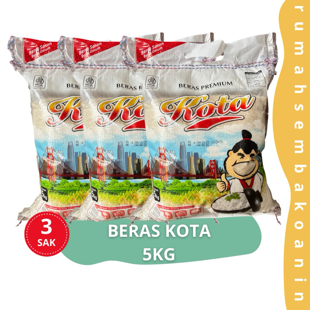 (GROSIR) 4 Sak / 3 Sak / 2 Sak Paket Aneka Beras Premium 5 Kg