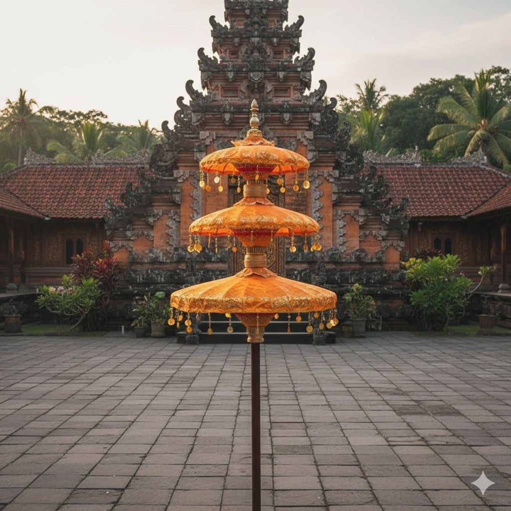 Payung Keraton / Payung Dekorasi Jaranan / Payung Susun Tiga / Payung Dekorasi Co