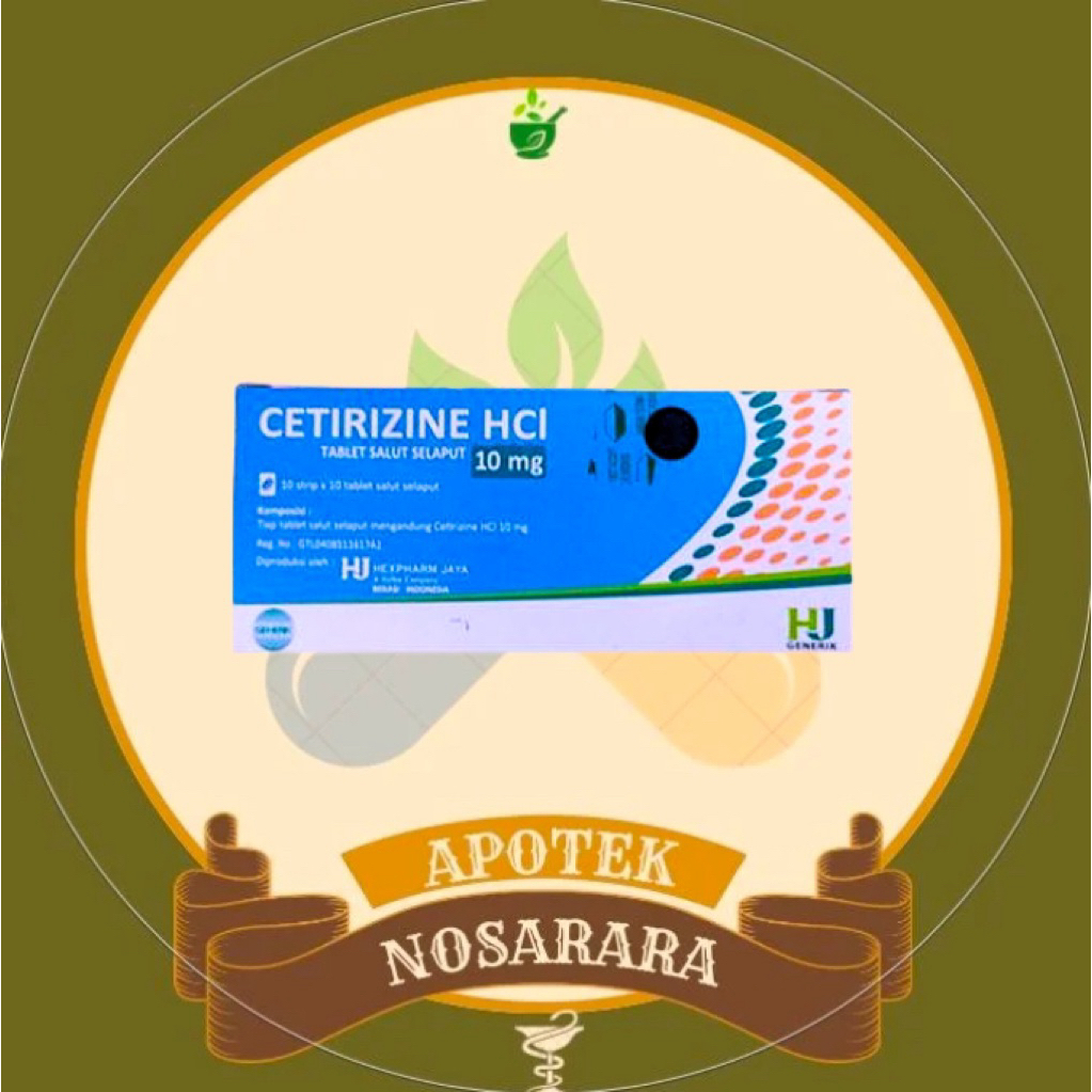 Cetirizine box hexpharm