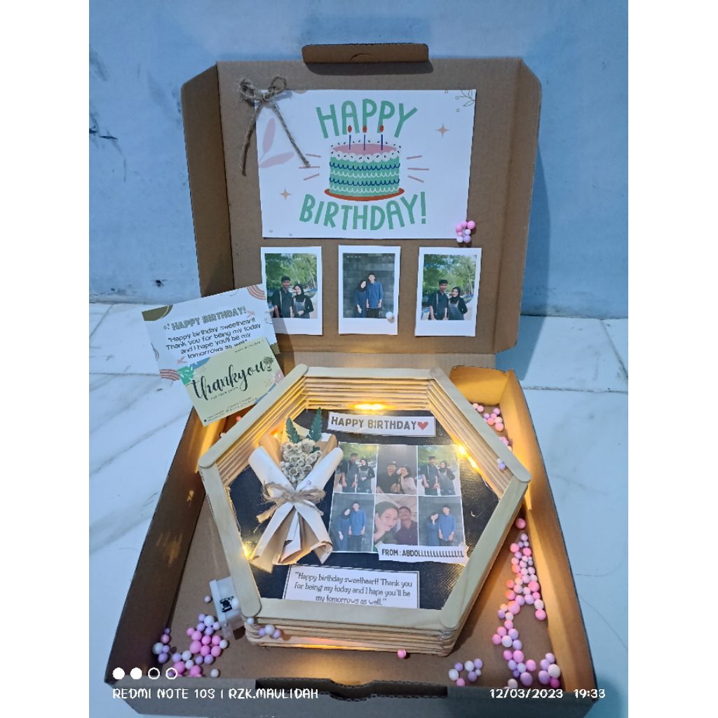 Hampers Birthday - Kado ulang tahun - Hampers Ulang tahun - Hampers valentine - Hampers Foto - Buket