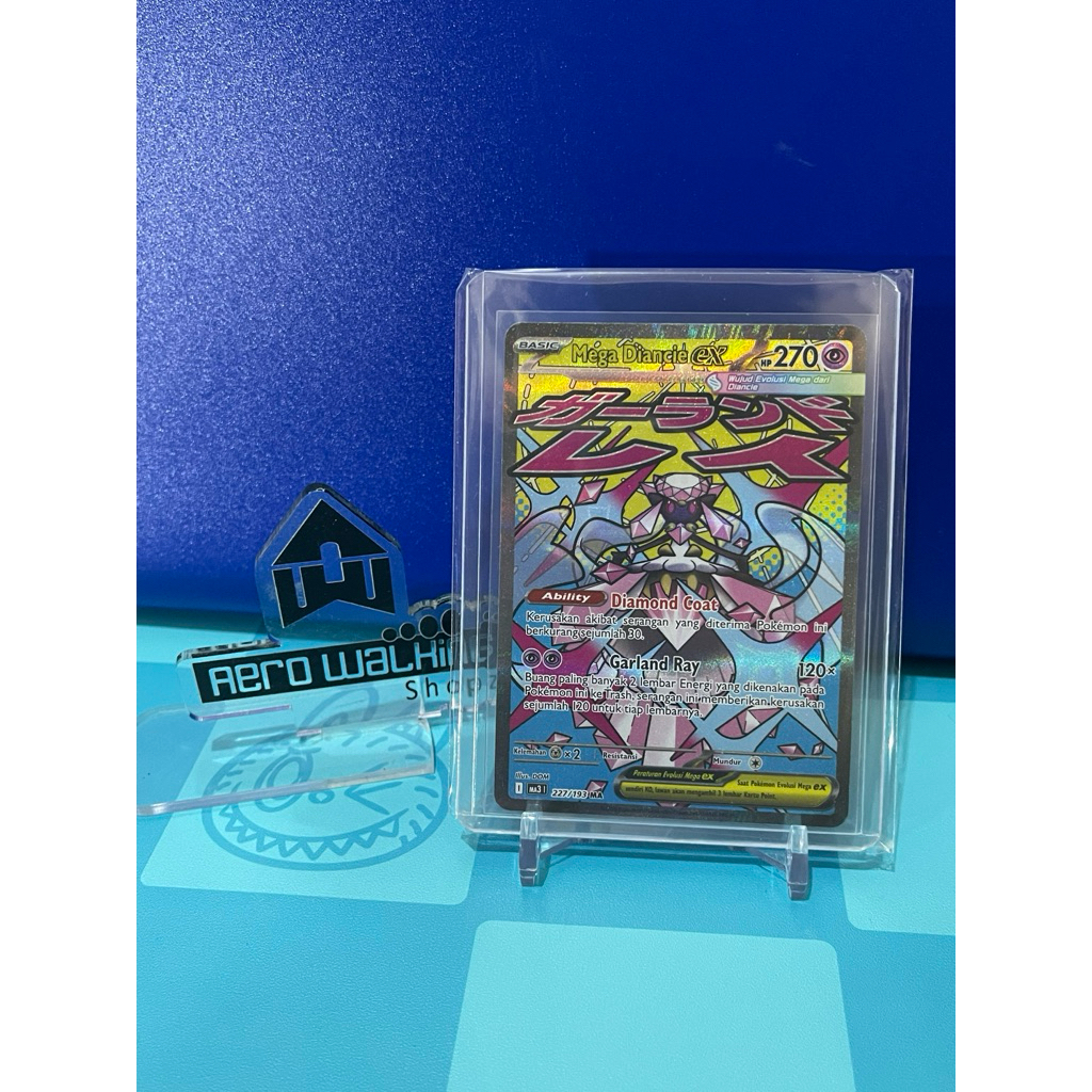 POKEMON TCG - MEGA DIANCE EX MA 227/193 Mega Impian EX MA3 Kartu Koleksi Indonesia