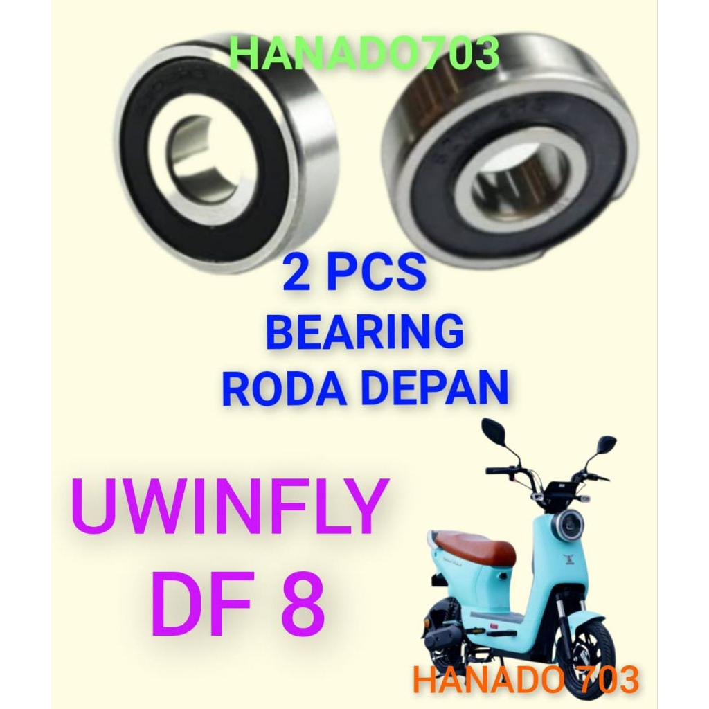 bearing roda depan sepeda listrik uwinfly DF8 laker klahar roda depan sepeda listrik uwinfly df 8