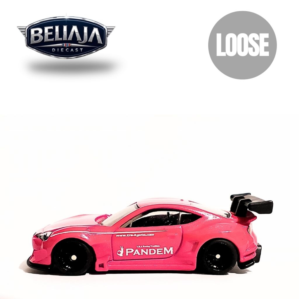 HOT WHEELS PANDEM SUBARU BRZ PINK LOOSE