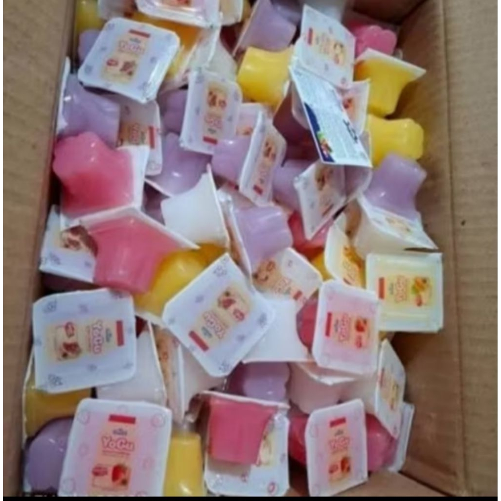 Jelly Donald Yogu  rasa mix = 1 kg  exp 01.27