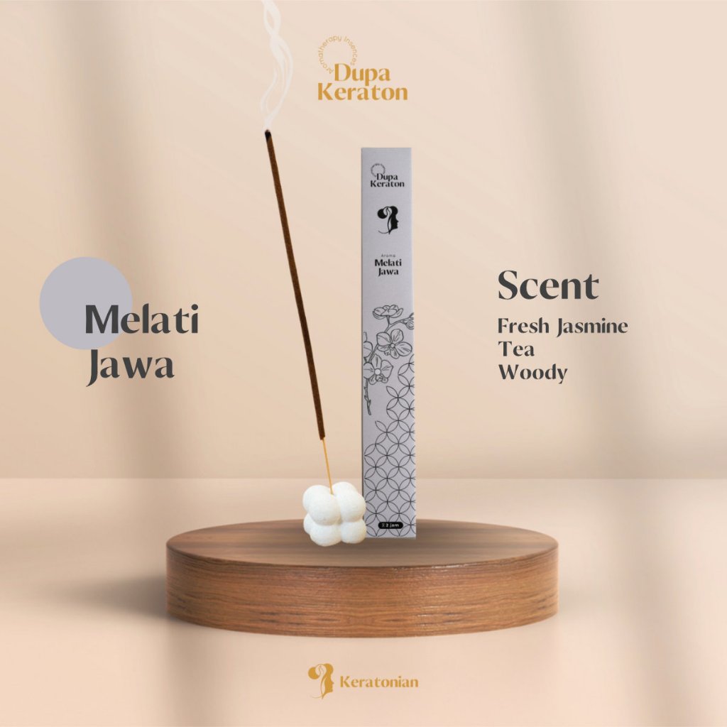 Dupa Stik Aromaterapi - Dupa Keraton Aroma Melati Jawa - Dupa Pengharum Ruangan