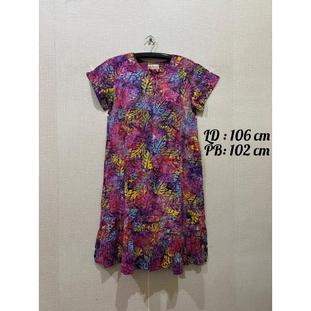 Daster Sunan renda bawah (full batik)