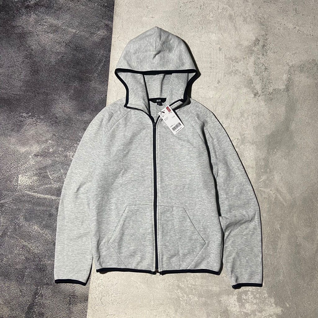 ZIPHOODIE UNIQLO DRY STRETCH SOFTSHELL ABU s