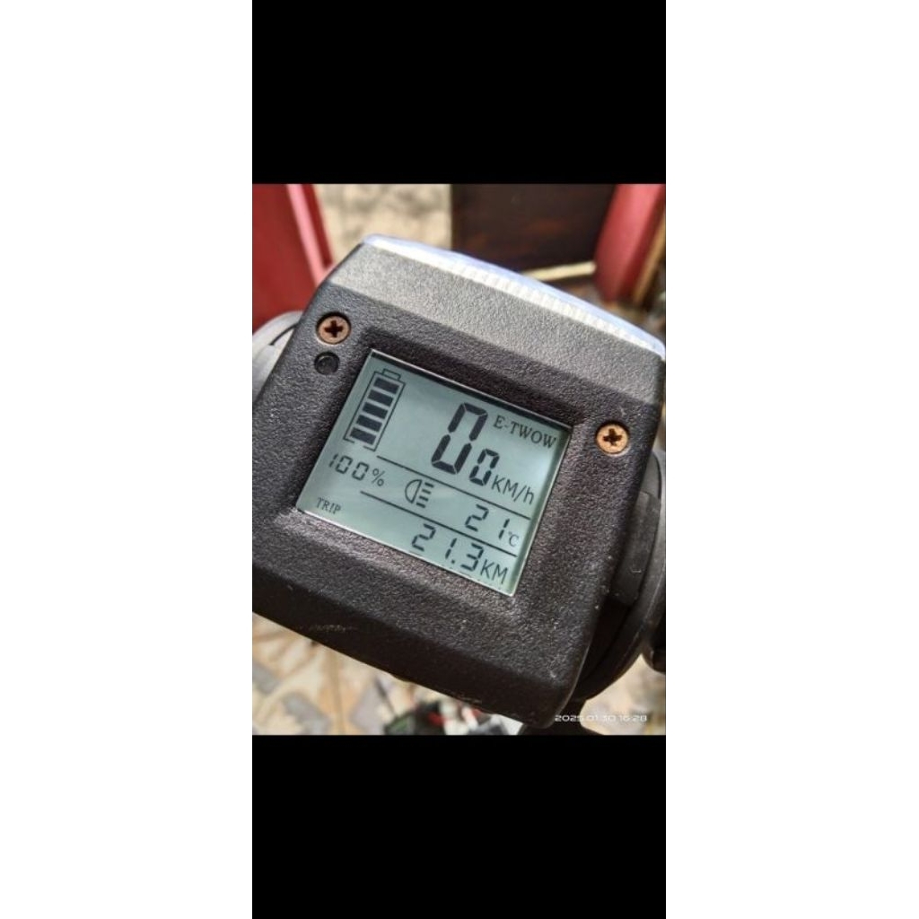 skuter etwow ex Singapura portable mulus seperti baru