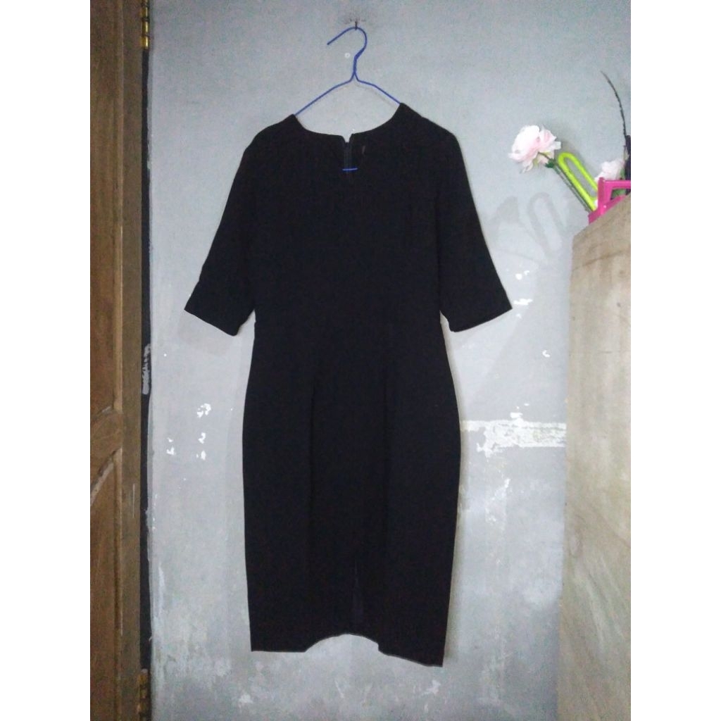 prelov dress hitam ld kecil