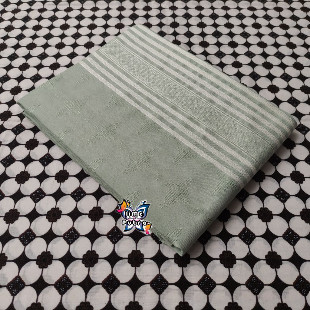 [READY] Kain Tenun Baron Warna Mint