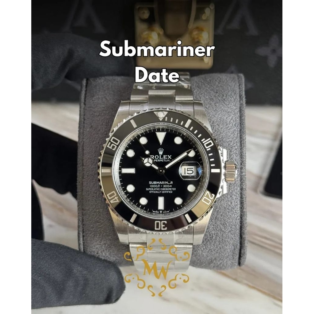 Rolex Submariner Date Black Ceramic – Ikon Diver Elegan