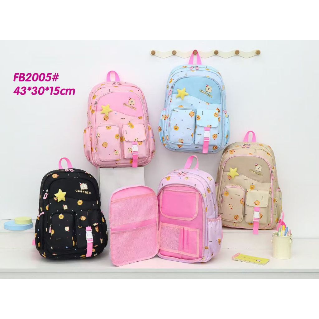 Cute backpack waterproof school | Cookies series| FB 2005