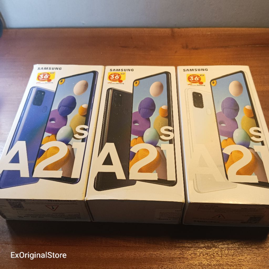 Dus Box Samsung Galaxy A21s Original Copotan