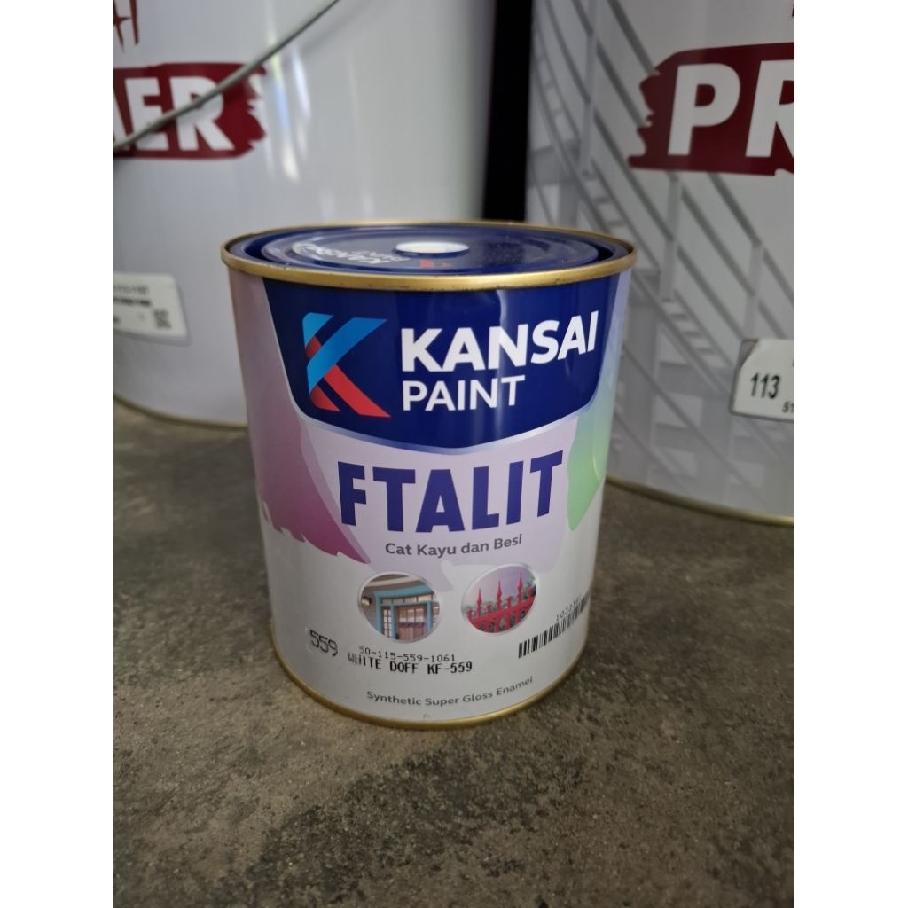 Kansai Paint Cat Kayu dan Besi Doff