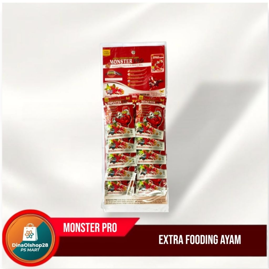 Jamu Ayam SN Monster Pro Extra Fooding Ayam