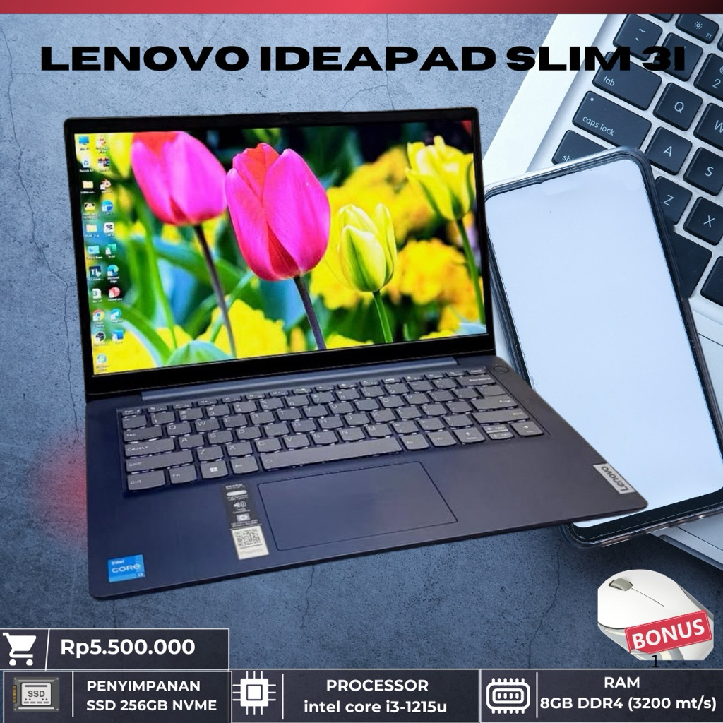 Lenovo ideaPad Slim 3i Core i3 Gen 12