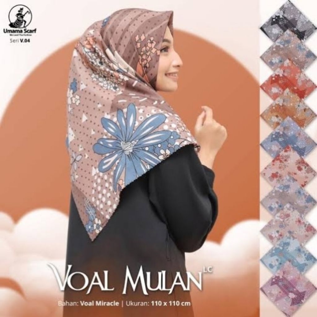 PROMO CUCI GUDANG  Hijab Umama Voal premium - Umama mulan premium - Umama Scarf