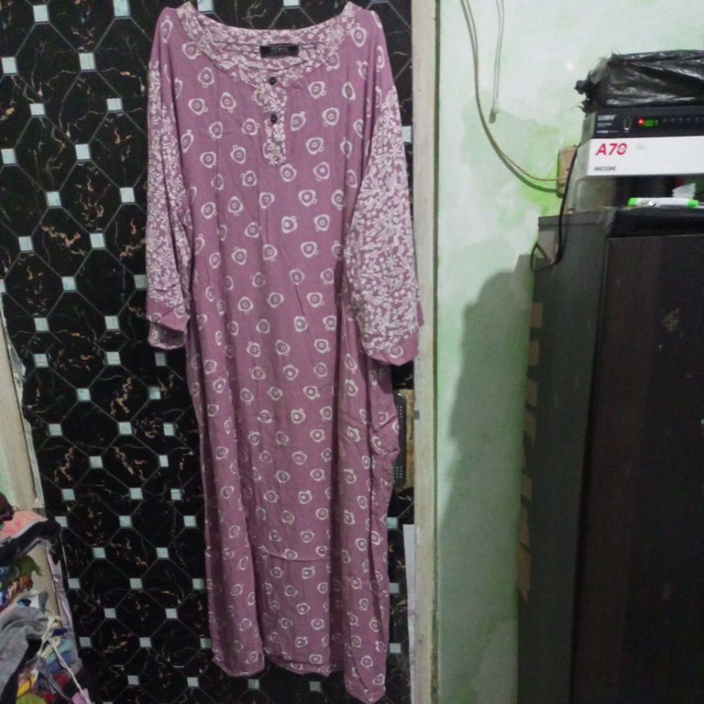 pl daster rayon ld 110 lebih ada minus jahitan tangan