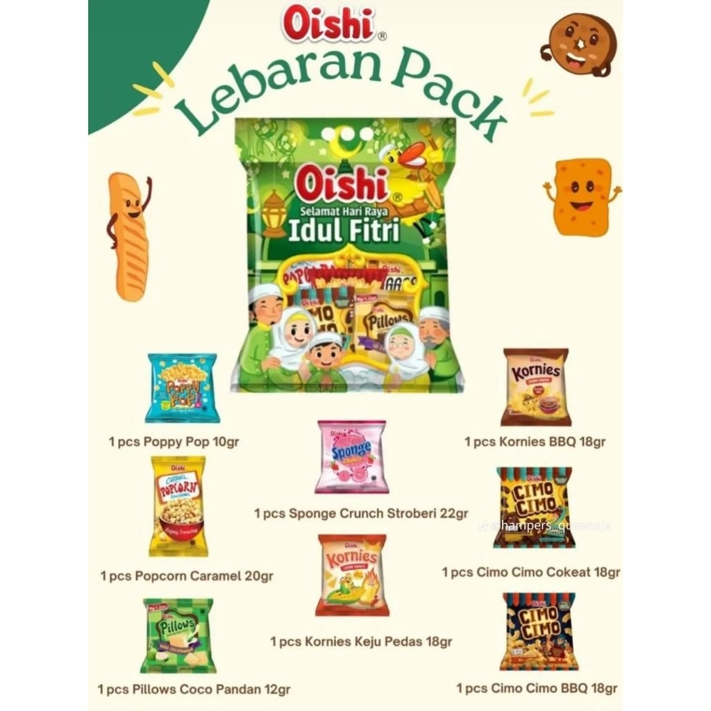 OISHI PAKET LEBARAN ANAK ANAK