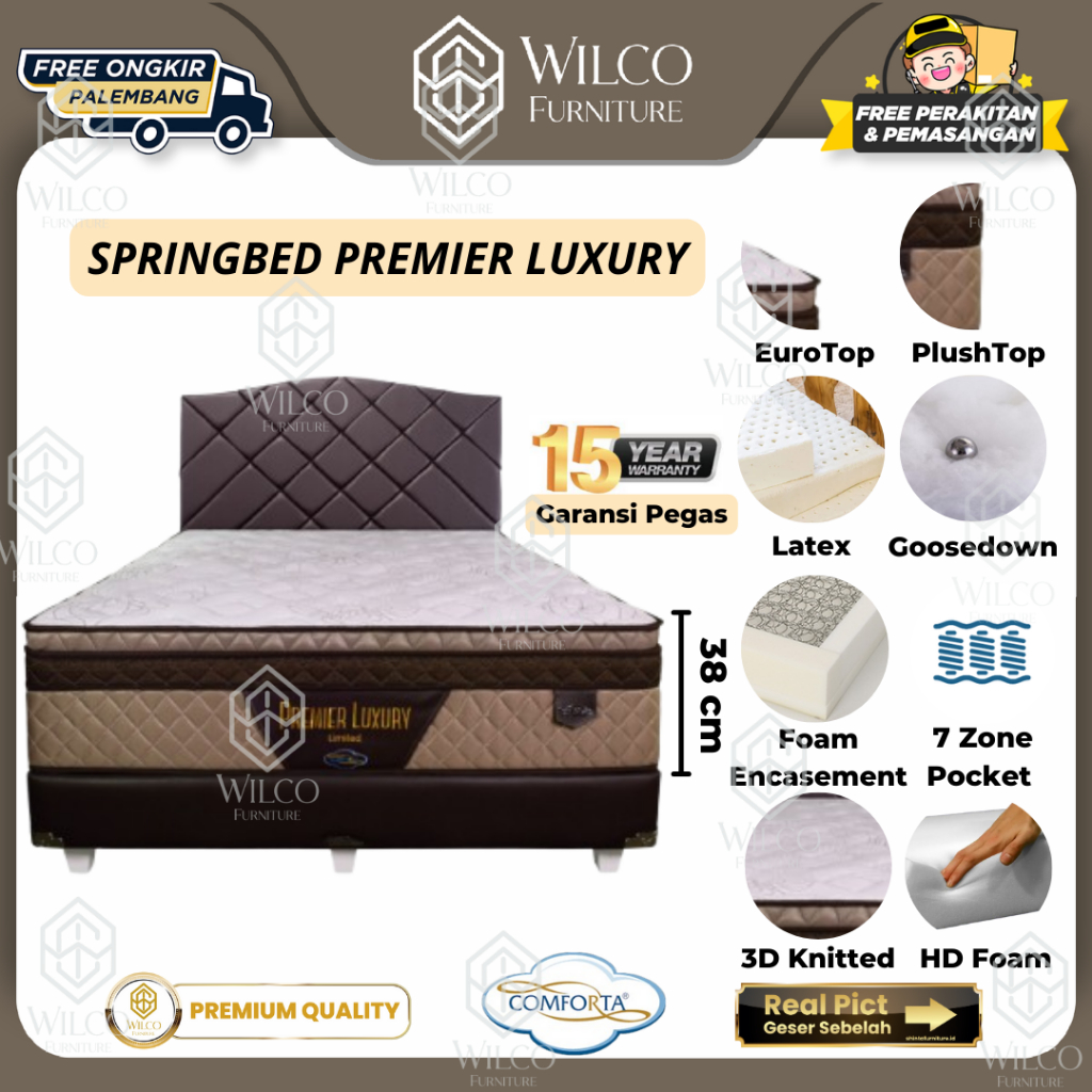 Springbed Premier Luxury by Comforta | Matras Kasur Comforta Limited Premier Series