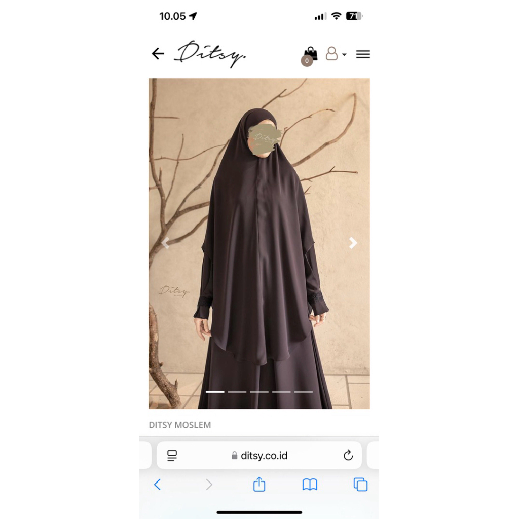 ditsy moslem ditsy official