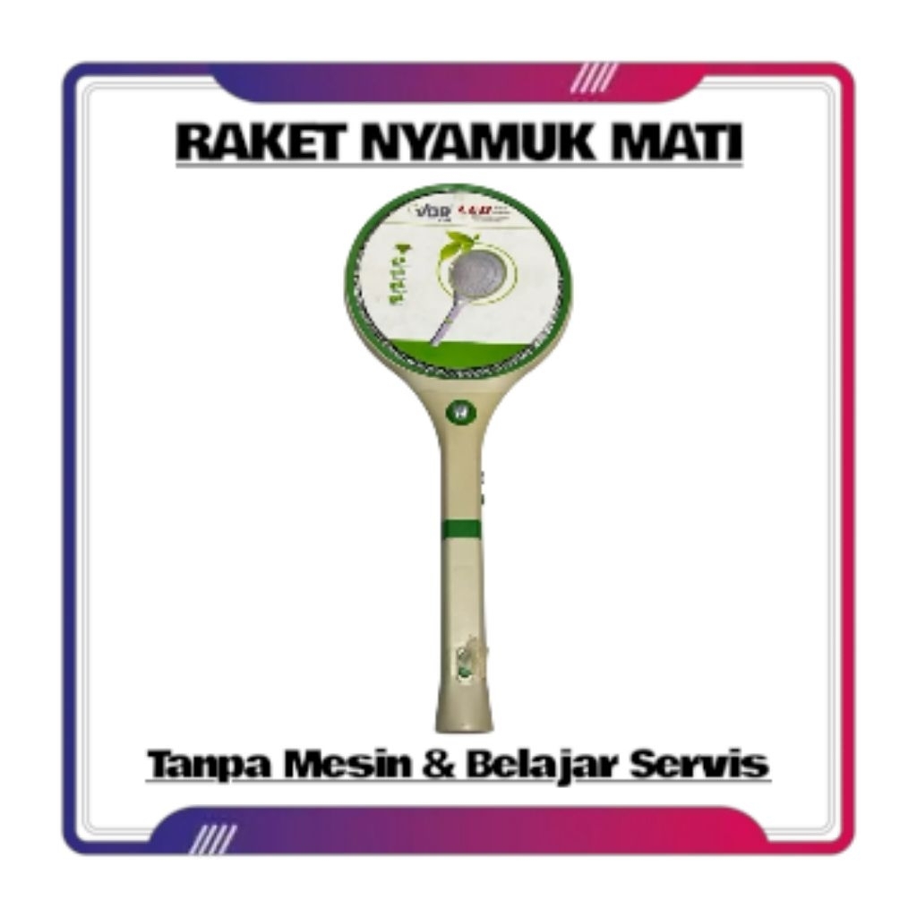 Raket Nyamuk Tanpa Mesin Untuk Belajar Servis Cuma Raket Saja