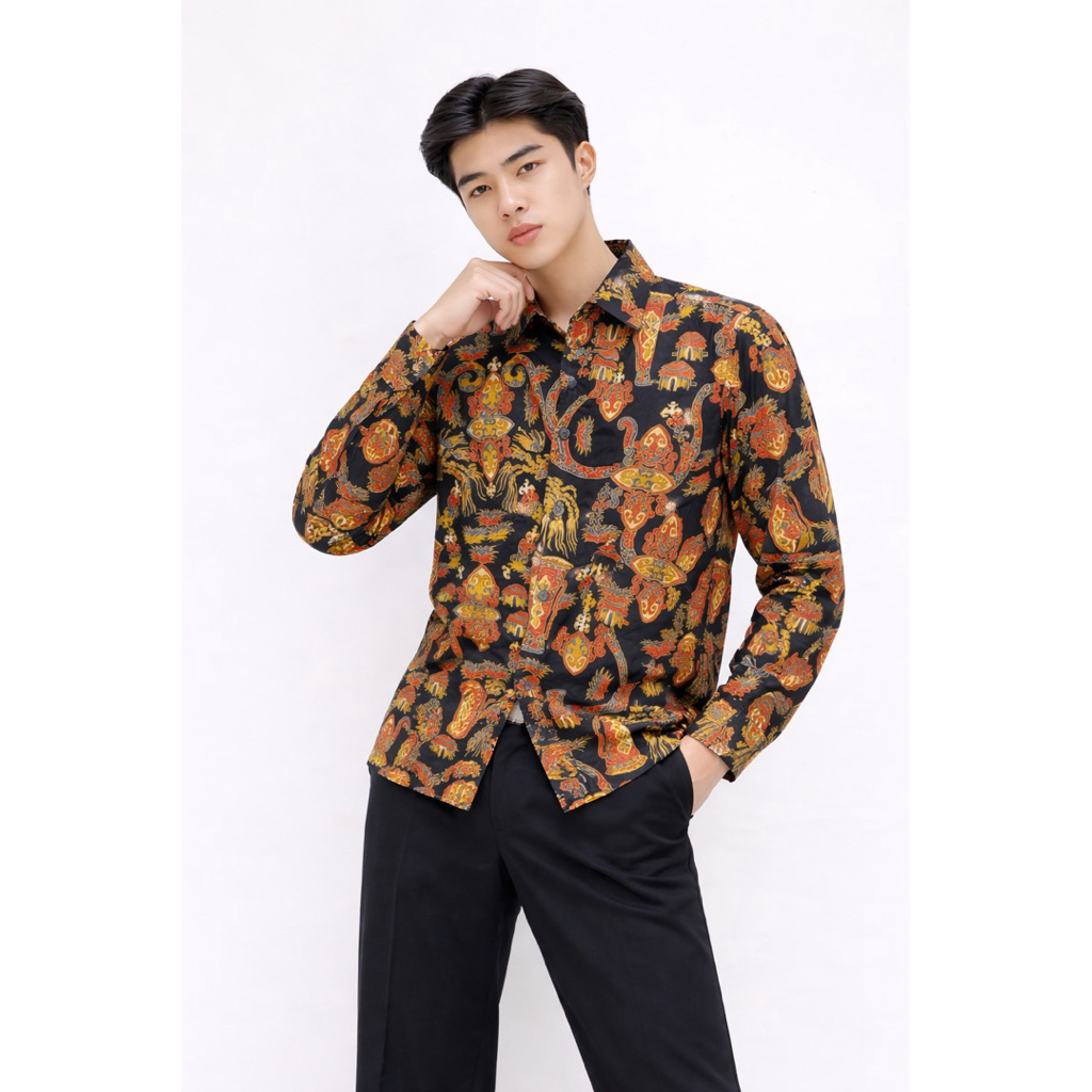 BATIK BRAND PLATINI BAHAN KATUN SLIM FIT