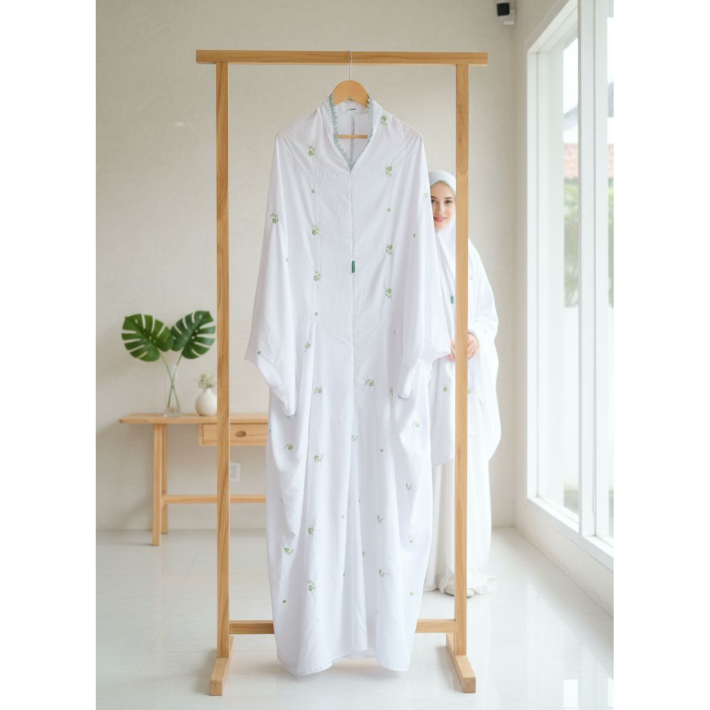 Jual Mukena Humaira Terusan Polino Asli Kudus  Adem Jatuh Nyaman Best Seller