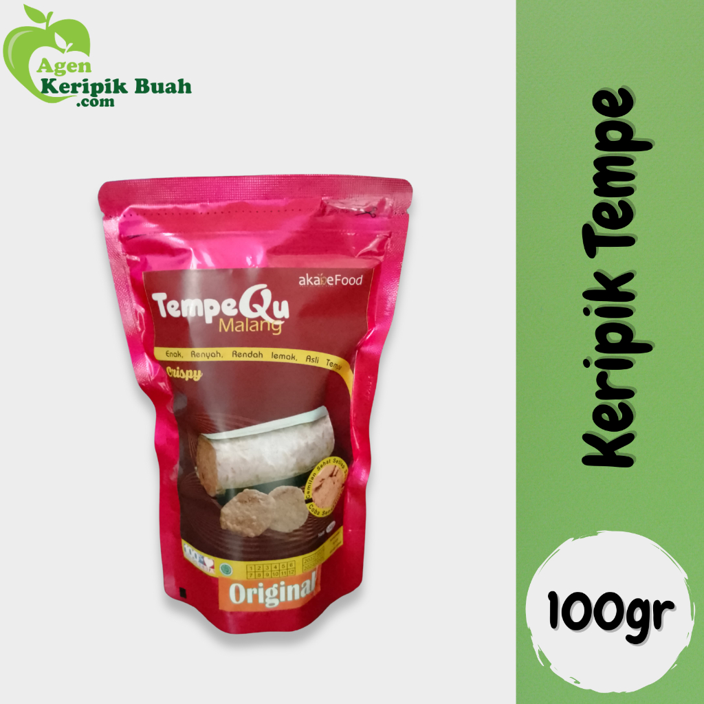 KERIPIK TEMPE 100GR/ OLEH-OLEH KHAS MALANG/ KERIPIK TEMPE MALANG