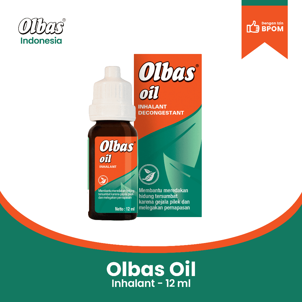 Olbas Oil Inhalant Dekongestan 12 ml