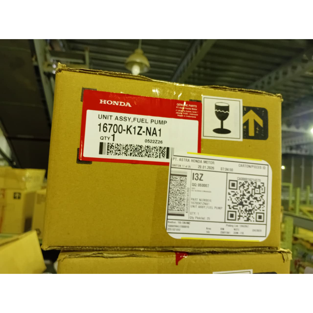 Unit Assy Fuel Pump (Pompa Bensin) - Honda New PCX 160 K1ZV 16700K1ZNA1