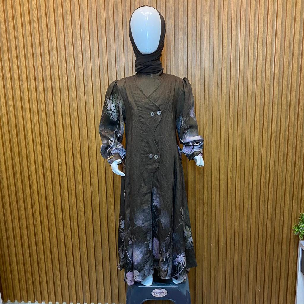 Kiara Dress/ Gamis Anak Premium /Gamis Anak Set Hijab