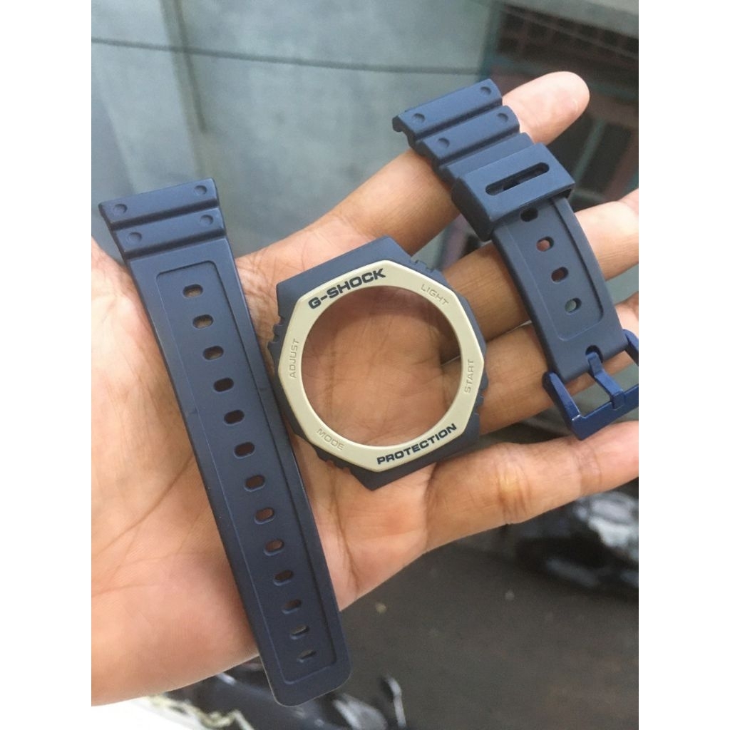 BNB Strap Gshock GA2100 Blue Original Preloved
