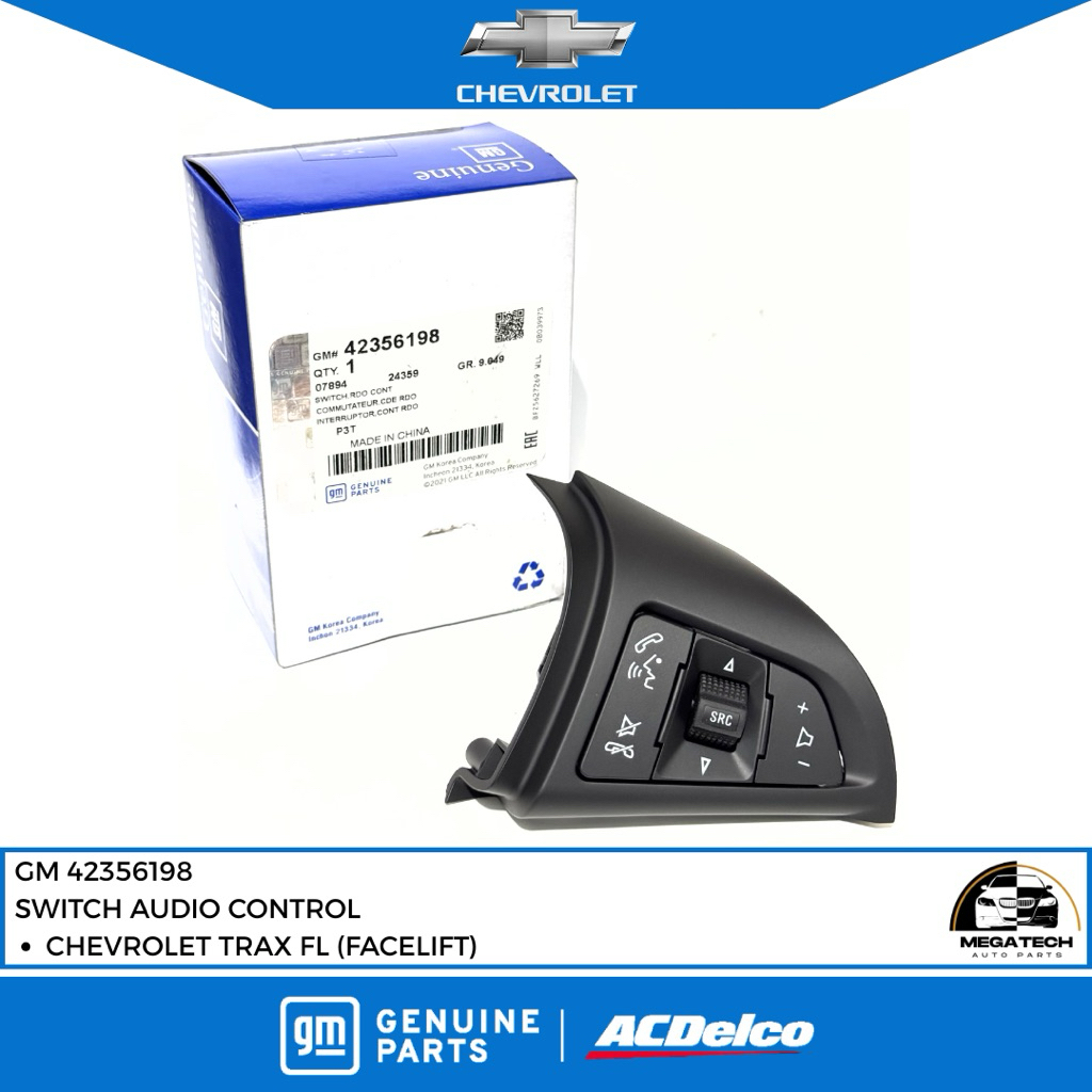 Switch Audio Control Chevrolet Trax FL (Facelift) Original GM 42356198