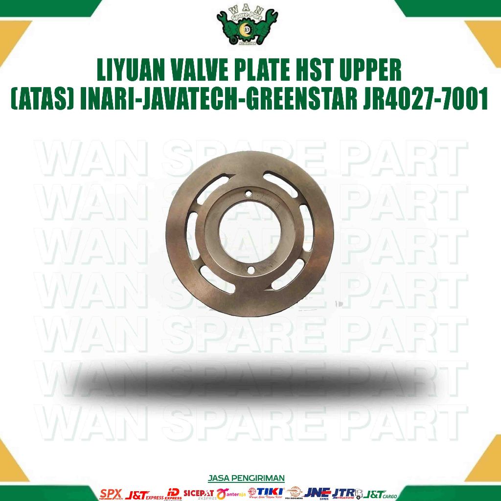 LIYUAN VALVE PLATE HST UPPER (ATAS) INARI-JAVATECH-GREENSTAR JR4027-7001  FOR COMBINE HARVESTER WAN 