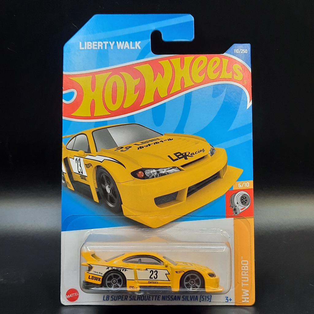 Hot Wheels LB Super Silhouette Nissan Silvia Kuning LBWK