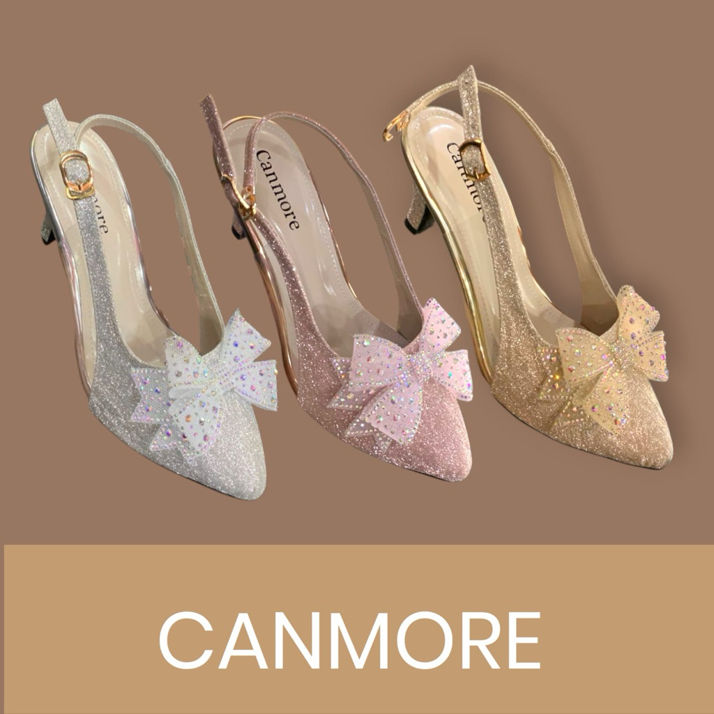 sandal pesta cewek elegan canmore