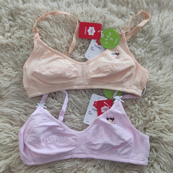 BH / Bra Step 3 Untuk Remaja Perempuan Merk Sorex Young Y3311 Tanpa Kawat