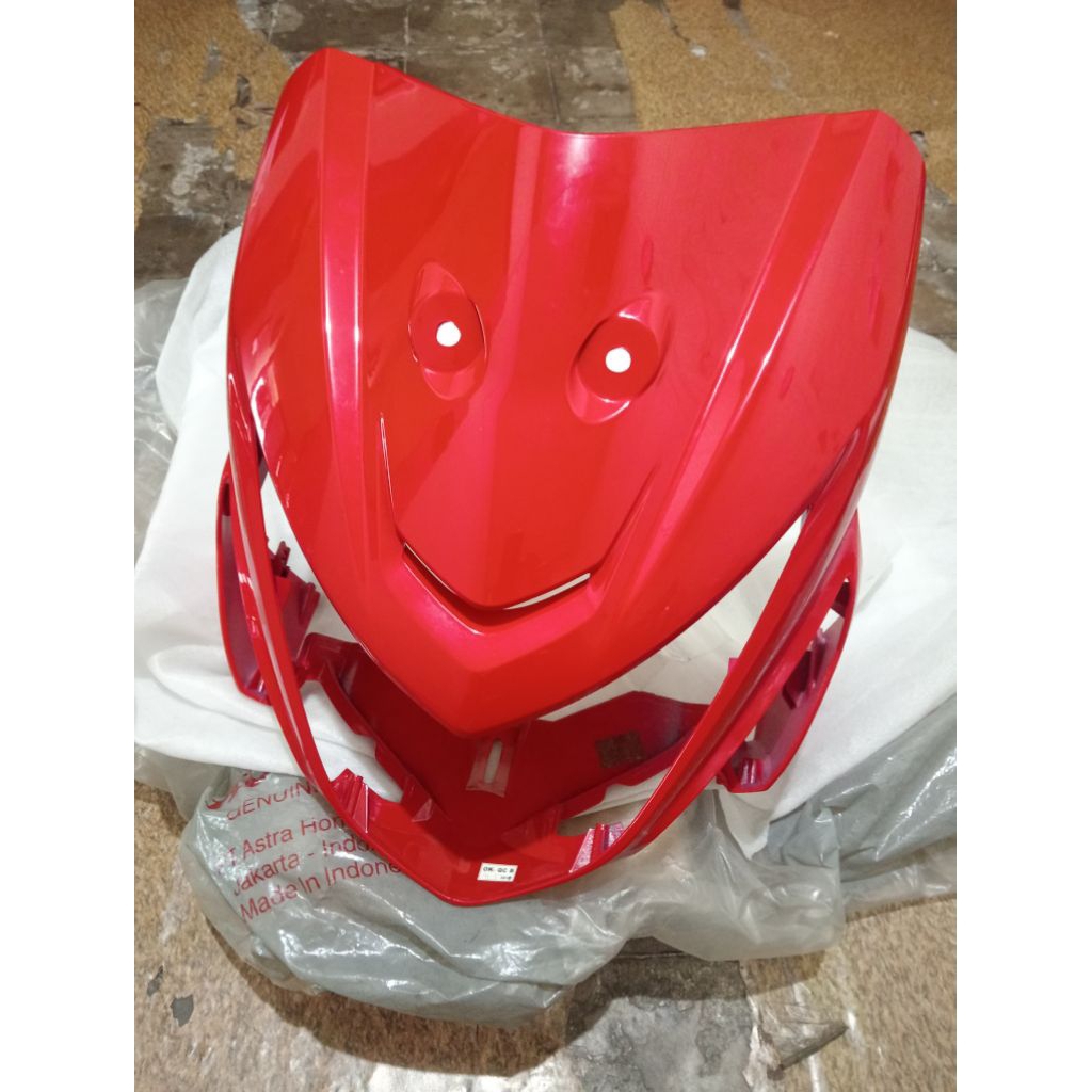 Cover lampu depan honda beat pop original tameng lampu depan beat pop original 64301 K61 900WRD