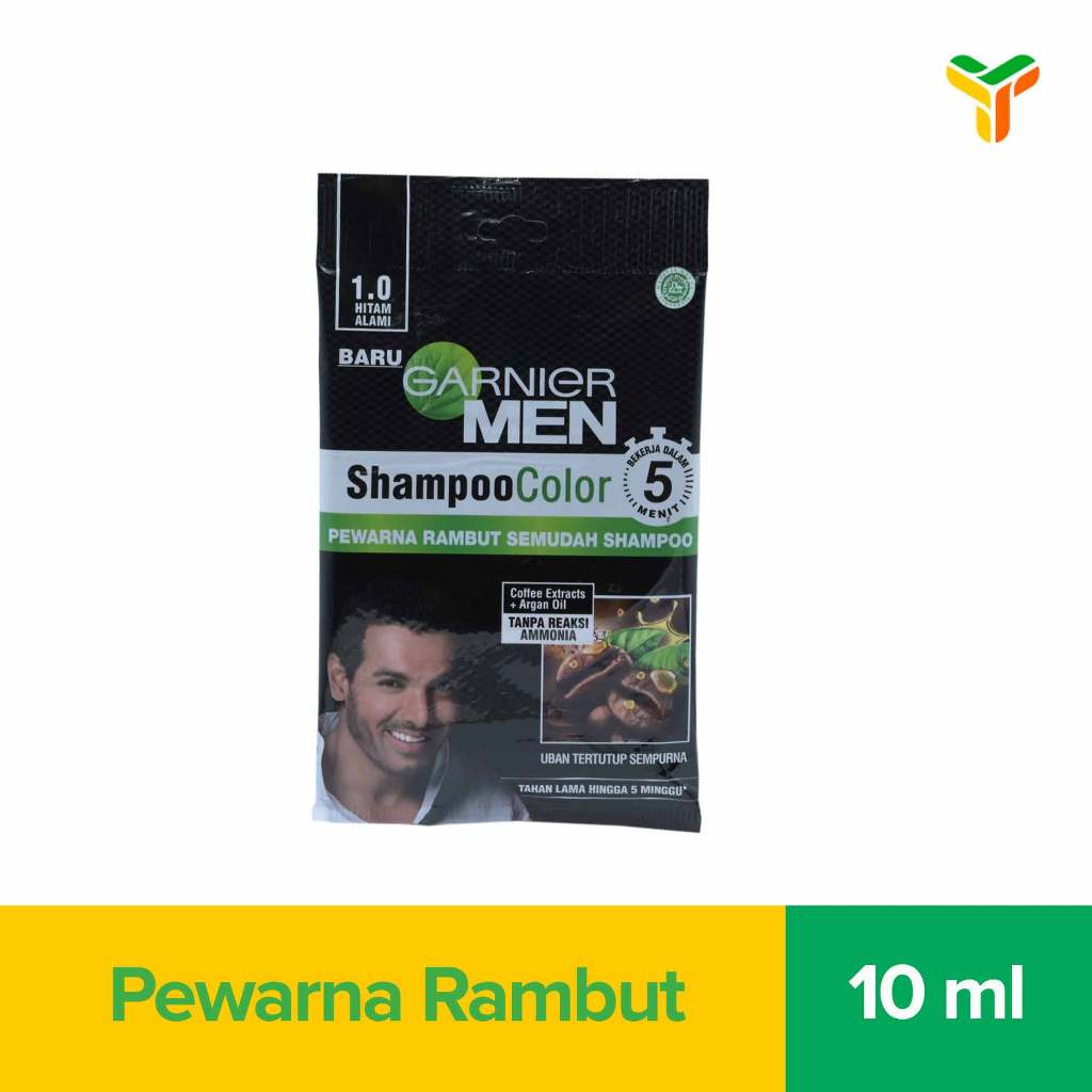 Garnier Men Shampoo Color 10 Black 10Ml
